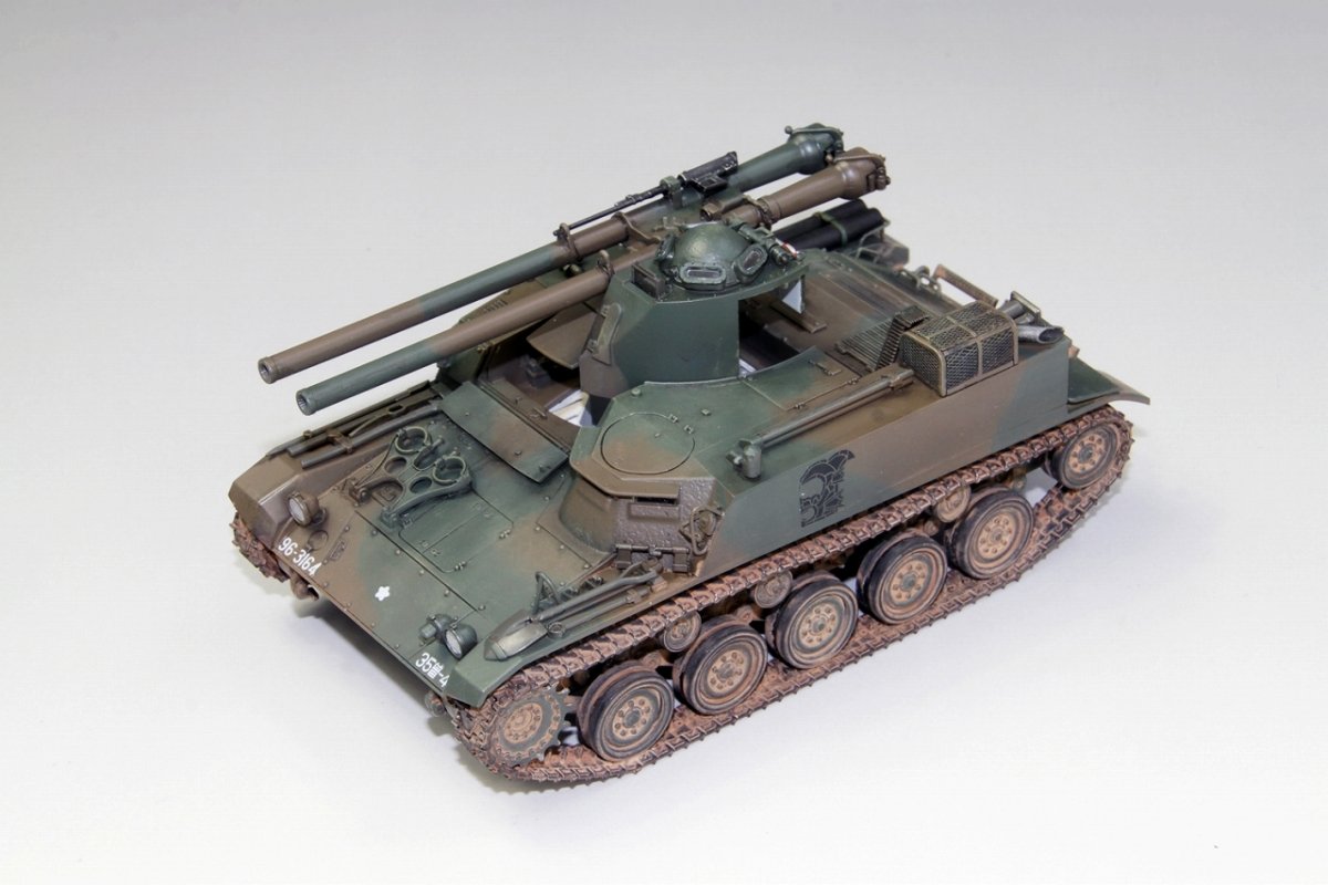 Fine Molds FM51 JGSDF Type 60 Canon sans recul automoteur de 106 mm Modèle C 1/35 – image 3