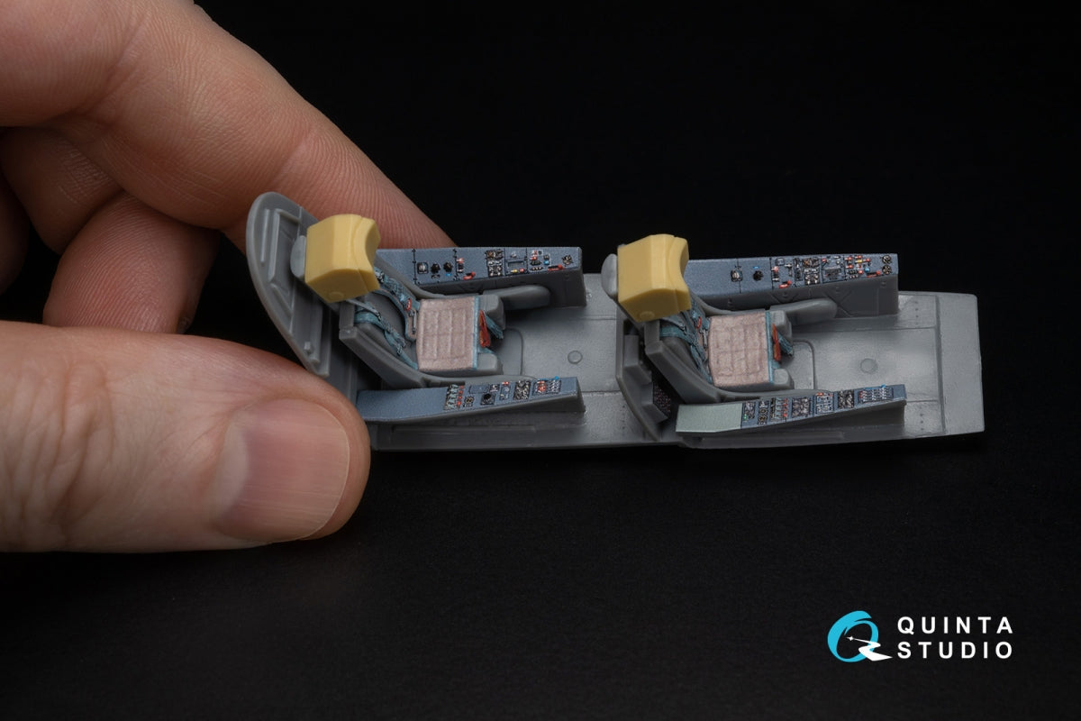 Quinta Studio QD48632 L-39C 3D-Printed &amp; coloured Interior on decal paper (Special Hobby) 1/48
