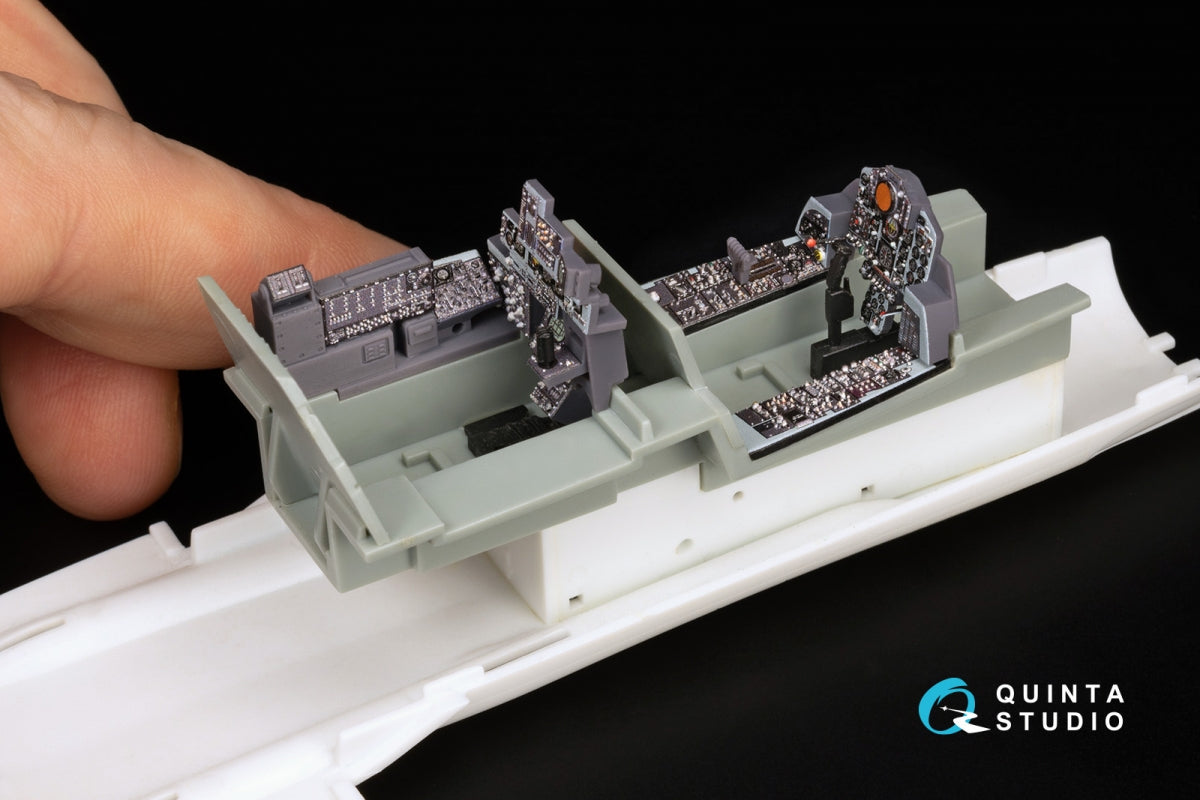 Quinta Studio QD+48486 F-4N Phantom II 3D-Printed &amp;amp; coloured Interior on decal paper (Academy) (with 3D-printed resin parts) 1/48 – Bild 17