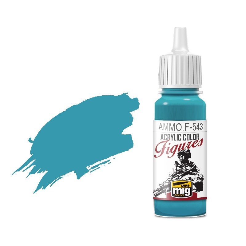 Munitions Mig Jimenez F543 Vert Bleu 17 ml