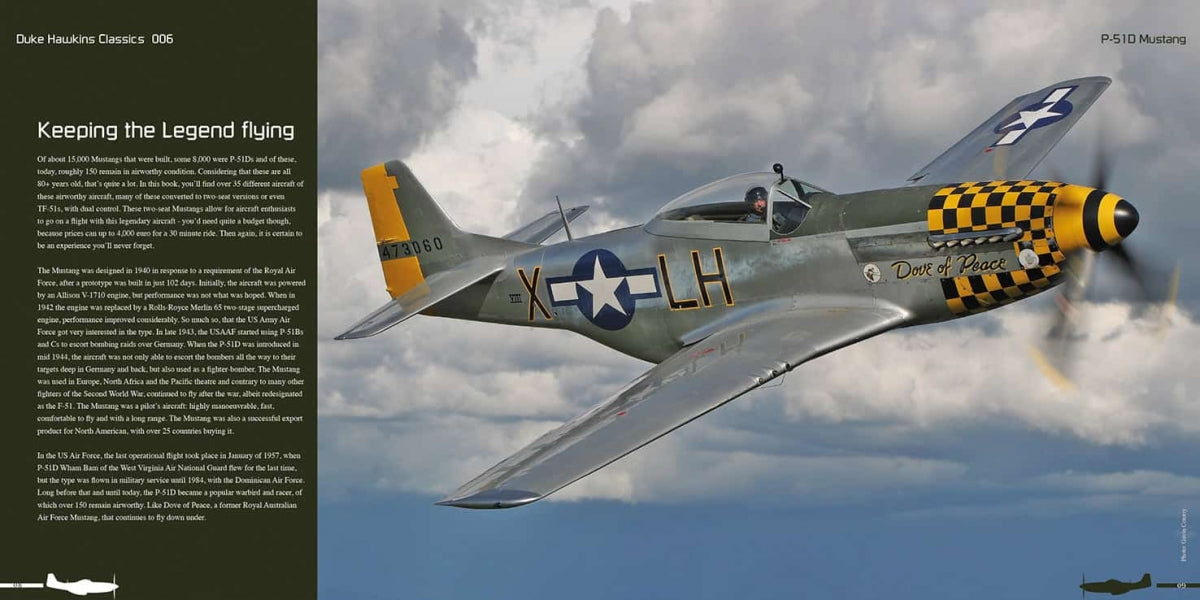 HMH Publications DH-C006 North American P-51 D Mustang (English Version)