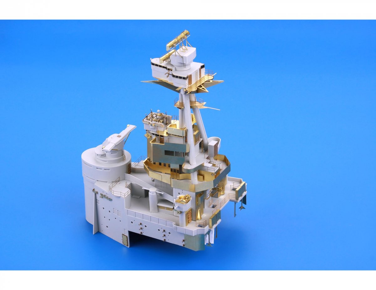 Eduard 53197 HMS Hood pt. 7 partie supérieure principale TRUMPETER 1/200 – image 9