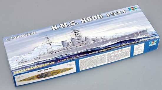 Trumpeter 05741 HMS Hood 1931 1/700 – imagen 2