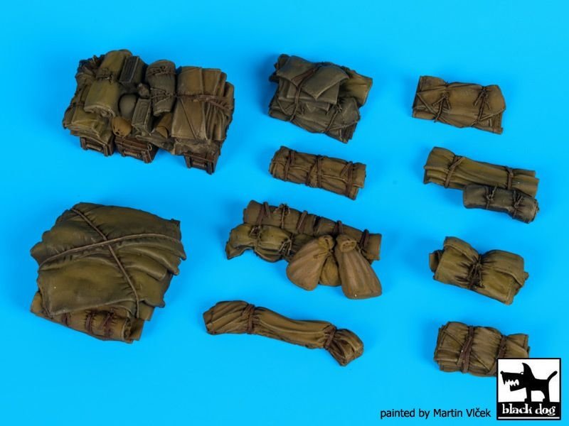 Black Dog T35143 Tentage+bedrols N 1/35 – image 5