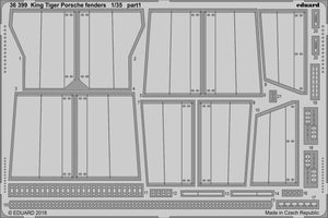 Eduard 36399 King Tiger Porsche fenders MENG 1/35 – Bild 2