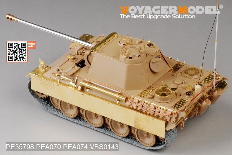 Voyager Model PE35798 WWII German Panther G Later ver.Basic (For TAMIYA 35176) 1/35 – Bild 2