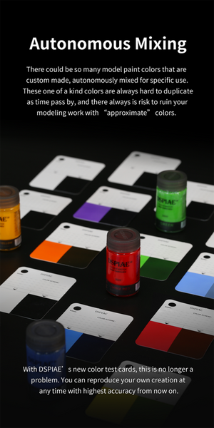 DSPIAE CC-01 Color Test Card Keychain Model Tool – zdjęcie 7