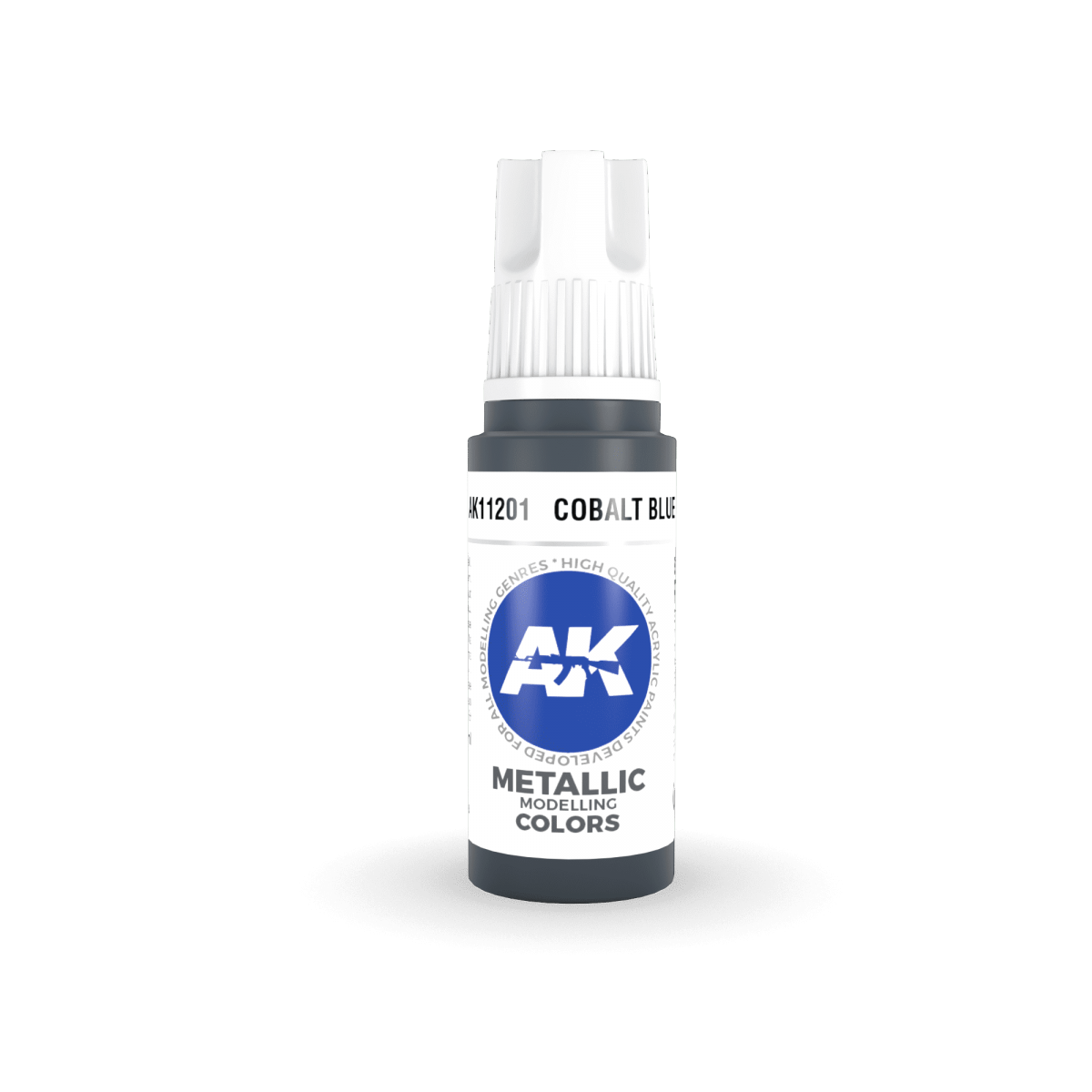 AK Interactive AK11201 COBALT BLUE – METALLIC 17ml – Bild 2