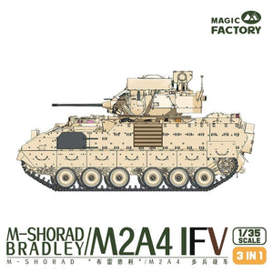 Magic Factory 2004 M-SHORAD Bradley M2A4 IFV 3-in-1 1/35 – Bild 3