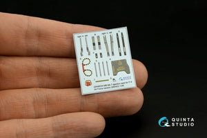 Quinta Studio QD48371 F-4E with DMAS 3D-Printed &amp;amp; colored Interior on decal paper (Meng) 1/48 – image 8