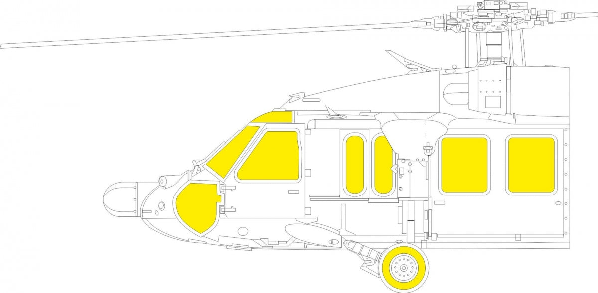 Eduard EX1121 UH-60A ICM 1/48