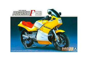 Aoshima 06231 SuzukiI GJ21A RG250 HB &amp;#39;84 1/12