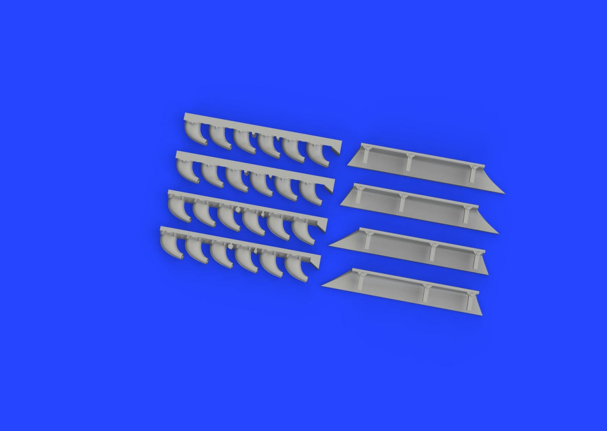 Eduard 672356 Me 410 exhaust stacks PRINT AIRFIX 1/72 – immagine 2
