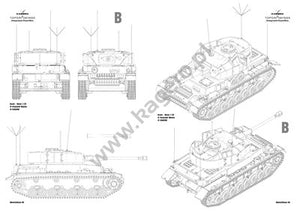 Kagero 7025 Sd.Kfz. 161 Panzer IV Ausf. H/J EN/PL – Bild 2
