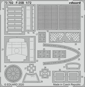 Eduard 73702 F-35B for Italeri 1/72 – Bild 2