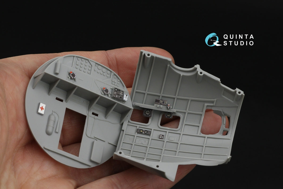 Quinta Studio QD48561 Boeing B-17G 3D-Printed &amp;amp; colored Interior on decal paper (HK models) 1/48 – image 15