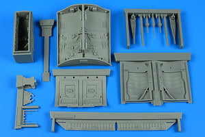 Aires 2287 F-104G/J/S &amp; CF-104 Starfighter wheel bay (for Italeri) 1/32