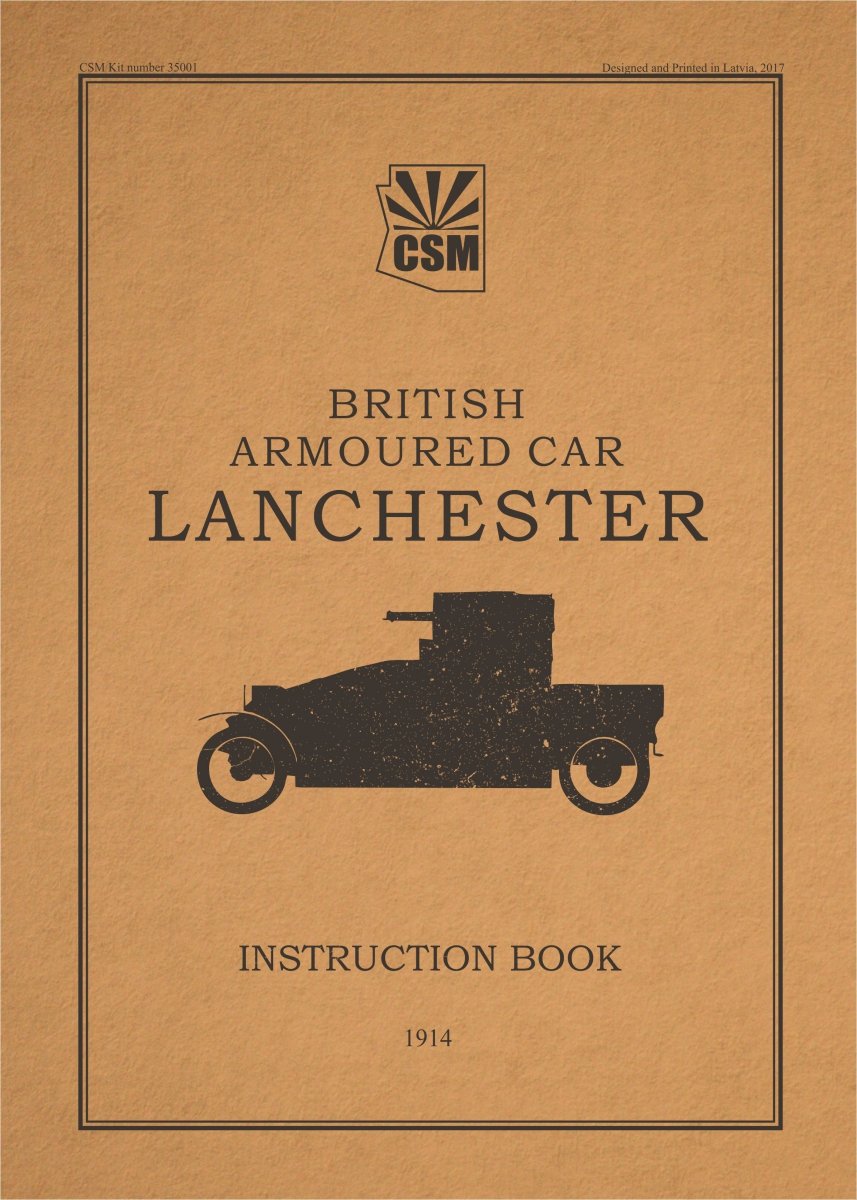 Copper State Models 35001 Lanchester Armoured Car 1/35 – Bild 2