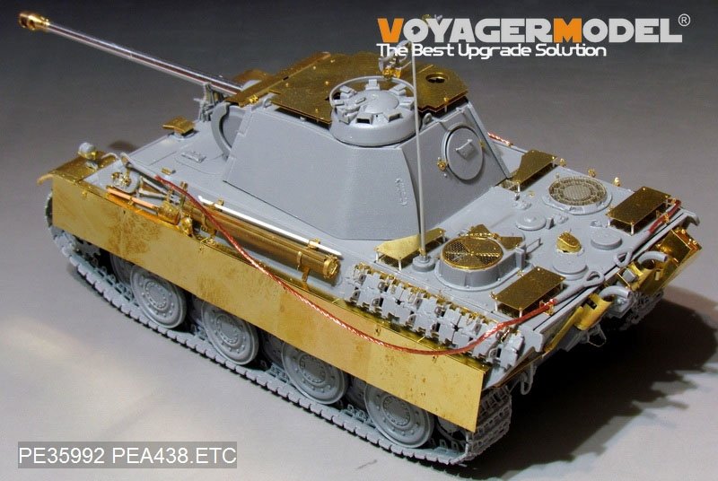 Voyager Model PEA438 WWII German Panther A/G Pz.Rgt.26 Anti Aircraft Armor（For TAKOM 2119/2120/2121) 1/35 – Bild 7
