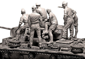 Master Box 3561 Rommel and German Tank Crew (DAK, 1941-1943) 1/35 – imagen 8