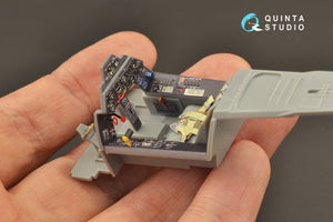Quinta Studio QD32126 FW 190A-8 3D-Printed &amp;amp; coloured Interior on decal paper (Hasegawa) 1/32 – zdjęcie 3