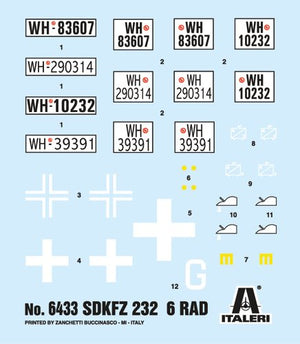 Italeri 6433 Sd.Kfz.232 6-Rad 1/35 – Bild 3
