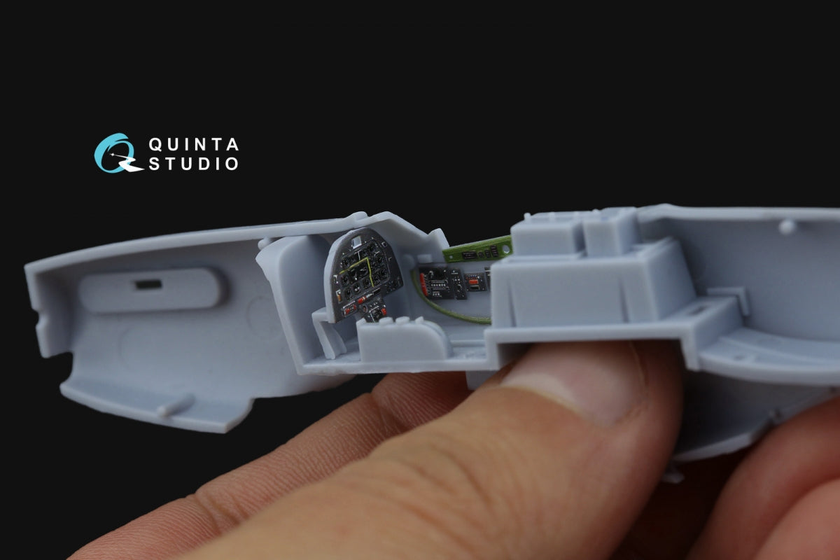 Quinta Studio QD72140 P-51D late 3D-Printed coloured Interior on decal paper (Airfix) 1/72 – Bild 6