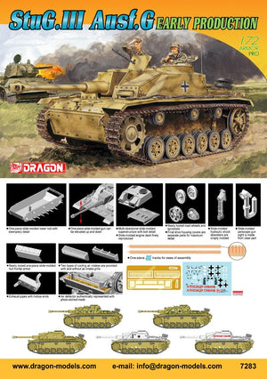 Dragon 7283 StuG.III Ausf.G Early Production 1/35 – immagine 2