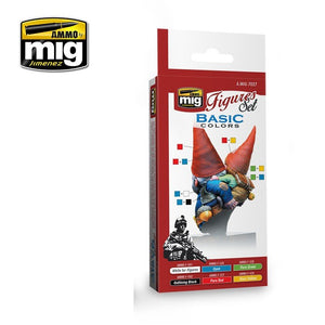Ammo of Mig 7027 BASIC COLORS SET FOR FIGURES – imagen 2