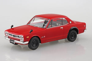 Aoshima 05884 Nissan Skyline 2000 GT-R (Red) 1/32 – imagen 2