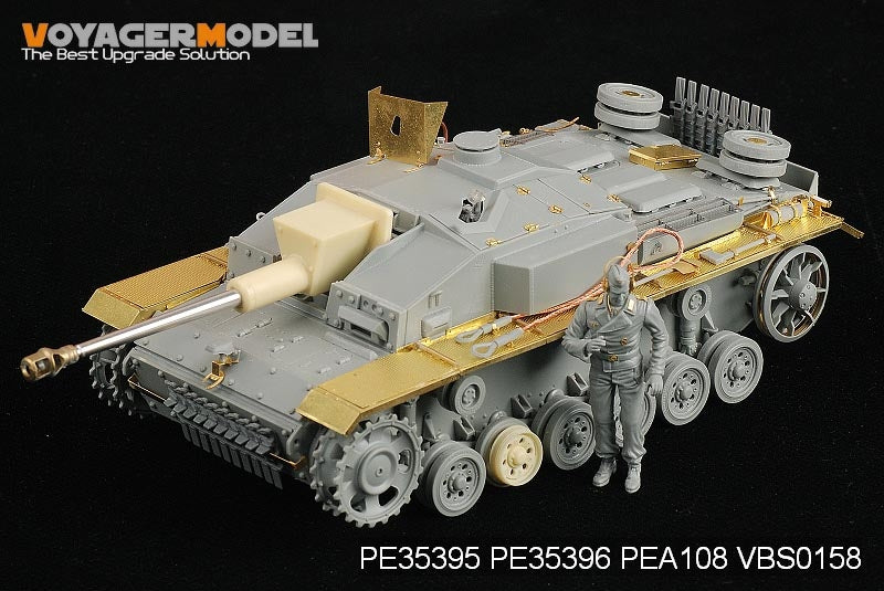 Voyager Model PE35396 WWII German StuG.III Ausf.F8 fenders For DRAGON 6644 1/35 – imagen 2