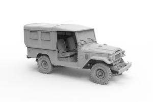 AK Interactive AK35004 FJ43 SUV WITH SOFT TOP IDF &amp;amp; LAF 1/35 – Bild 8