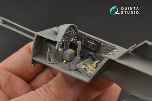 Quinta Studio QD35041 Bf 109G-6 3D-Printed &amp;amp; coloured Interior on decal paper (for Border Model kit) 1/35 – immagine 3