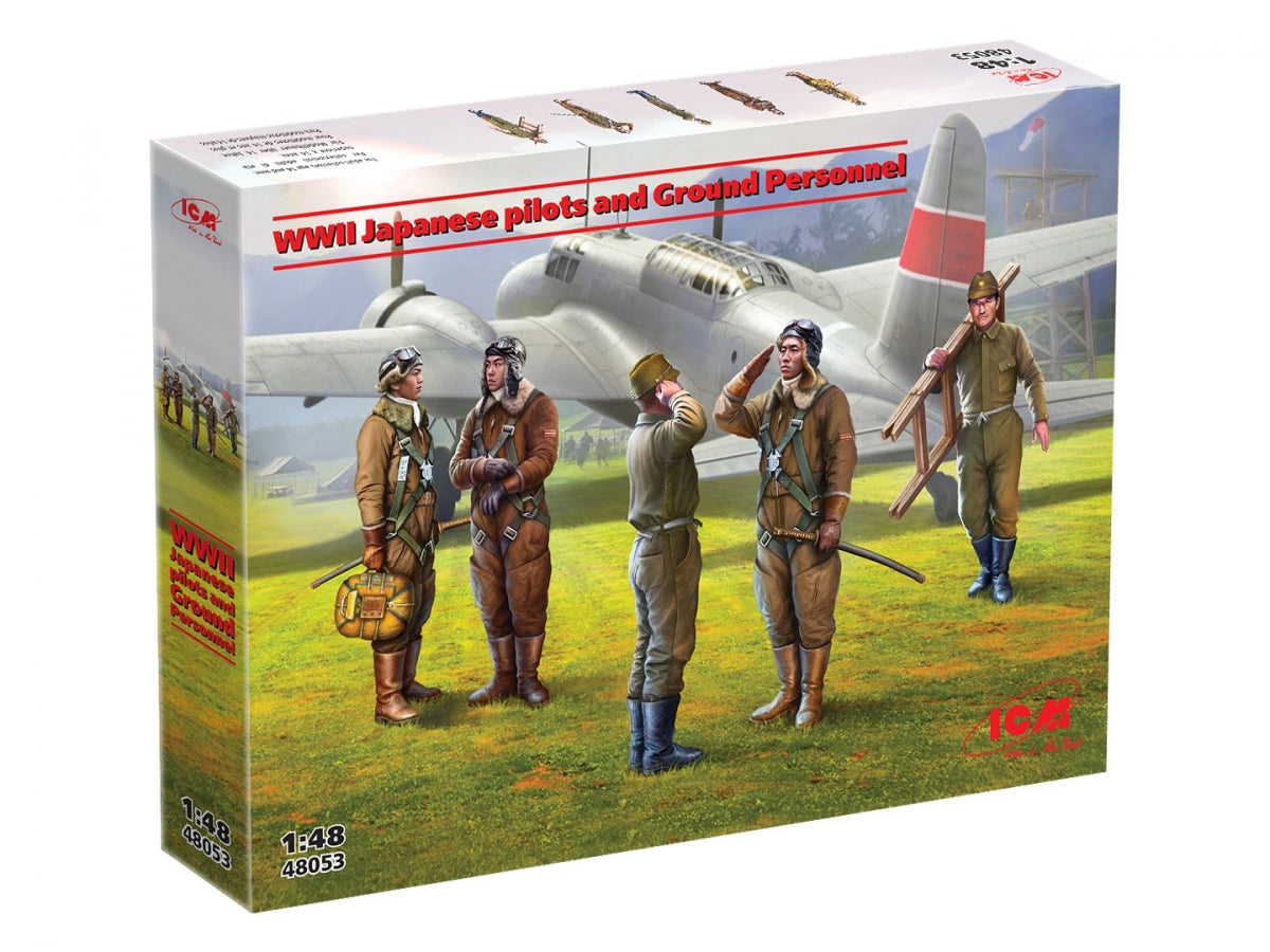 ICM 48053 Japanese pilots and Ground Personnel WWII 1/48 – Bild 2