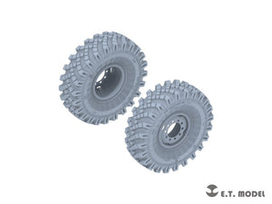 Roues lestées pour camion russe URAL-4320 (impression 3D) ET Model P35-116, compatibles avec la maquette TRUMPETER au 1/35 – image 5