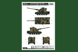 Hobby Boss 83834 French GCT 155mm AU-F1 SPH 1/35 – image 3