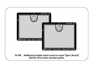 Aber 16056 Dodatkowe drobnooczkowe siatki do Tiger I 1/16 – immagine 5