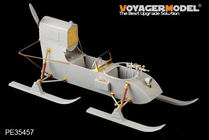 Voyager Model PE35457 WWII Soviet Aerosan RF-8/GAZ-98 for TRUMPERTER 02322 1/35 – zdjęcie 4