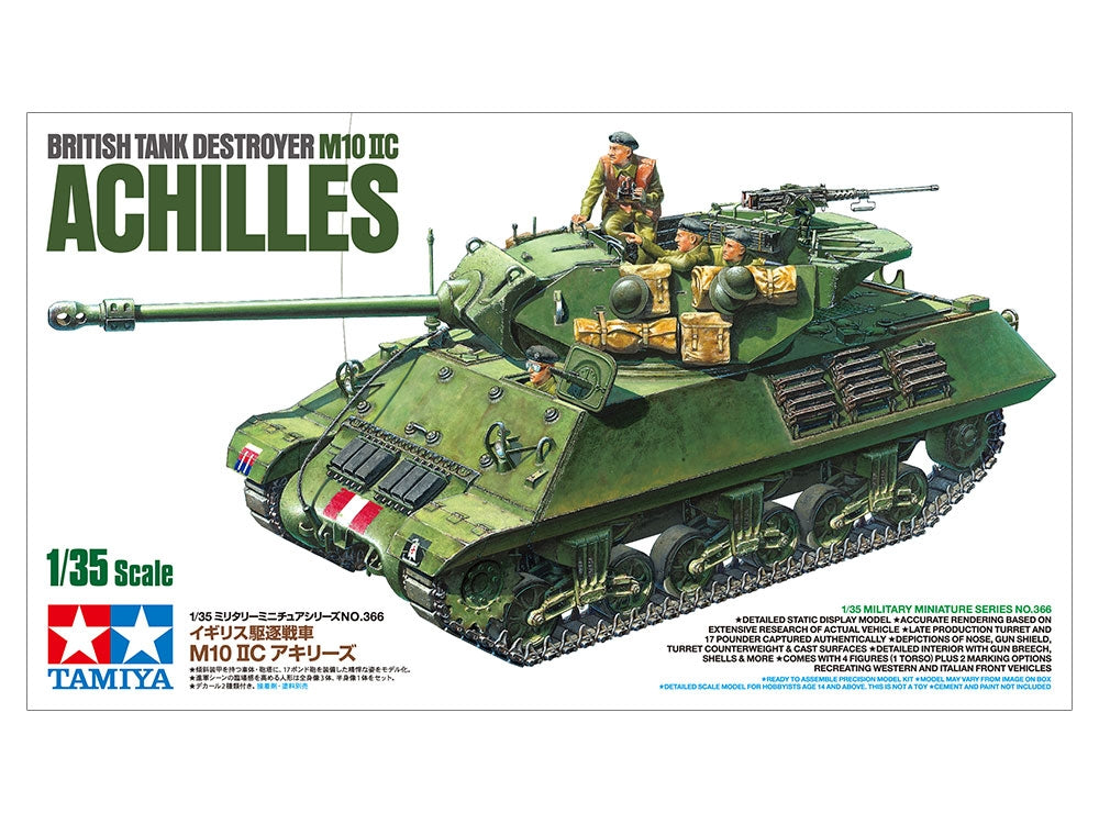 Tamiya 35366 British Tank Destroyer M10 II C 17pdr SP Achilles 1/35 – Bild 2