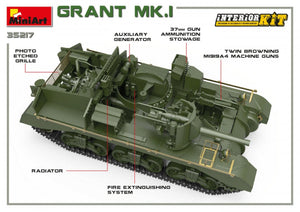 MiniArt 35217 Grant Mk.I w/interior 1/35 – imagen 3