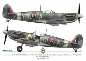 Exito ED72003 DECALS Sexy Spitfires - Supermarine Spitfire LF Mk Vb - VIII - IXe 1/72 – zdjęcie 3