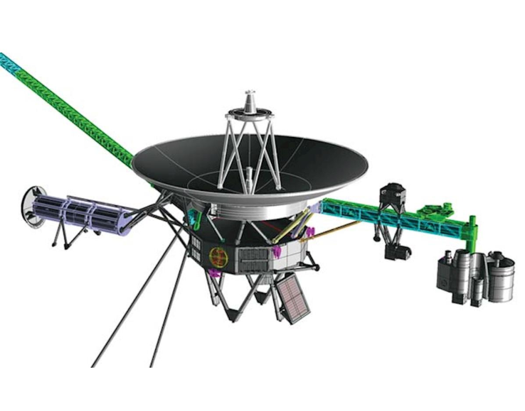 Hasegawa SW02 Unmanned Space Probe VOYAGER 1/48 – Bild 2