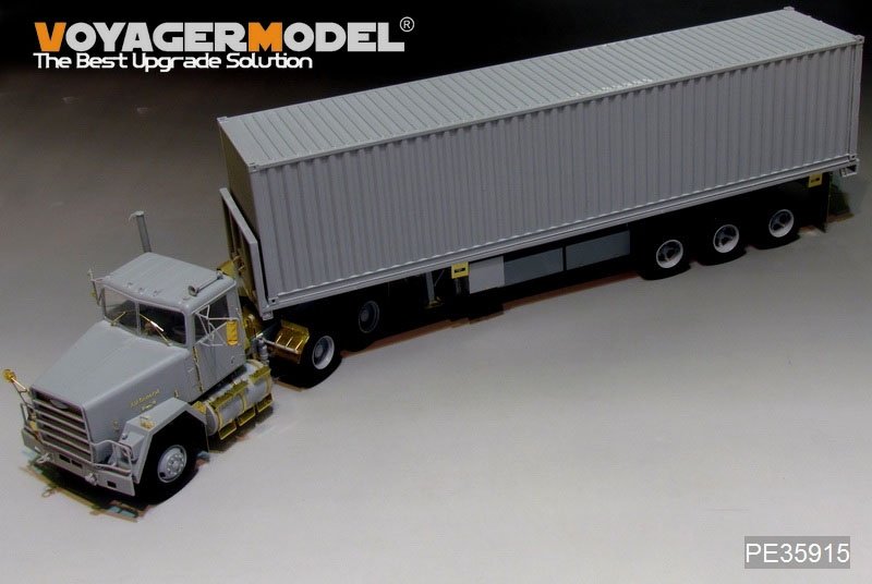 Voyager Model PE35915 Modern U.S. M915 Tractor/M872 Trailer Basic for TRUMPETER 1/35 – zdjęcie 2