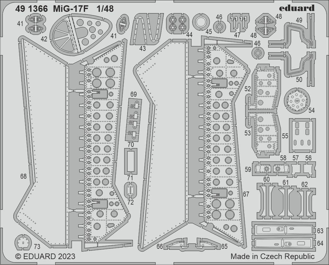 Eduard 491366 MiG-17F AMMO 1/48 – image 2