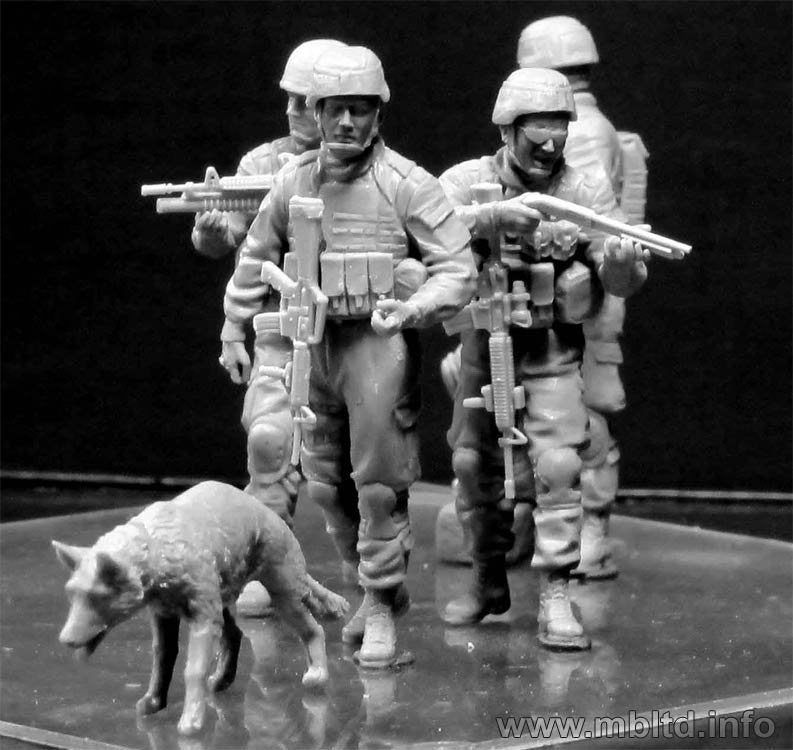 Master Box 35154 Modern US infantrymen Cordon and Search 1/35 – image 4
