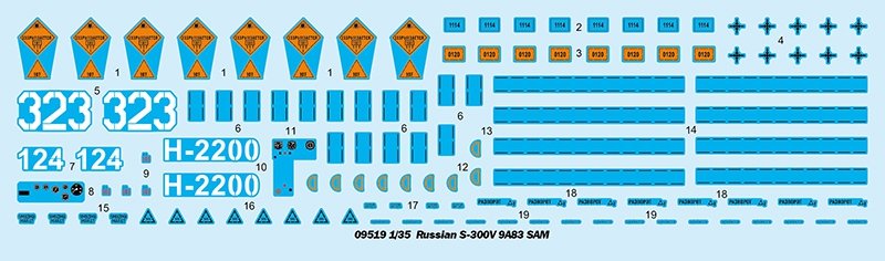 Trumpeter 09519 Russian S-300V 9A83 SAM 1/35 – imagen 6