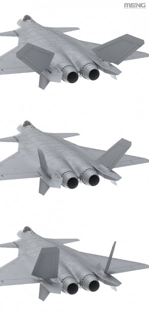 Meng LS-002 Chinese J-20 Stealth Fighter 1/48 – Bild 13