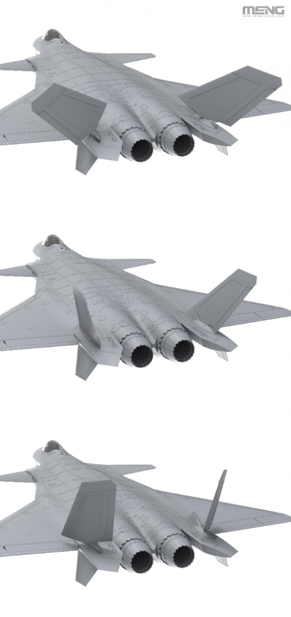 Meng LS-002 Chinese J-20 Stealth Fighter 1/48 – Bild 13
