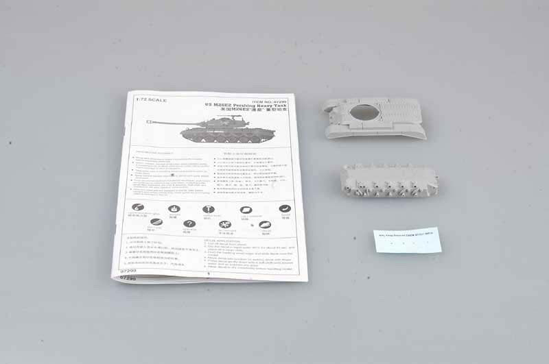 Trumpeter 07299 US M26E2 Pershing Heavy Tank 1/72 – Bild 3
