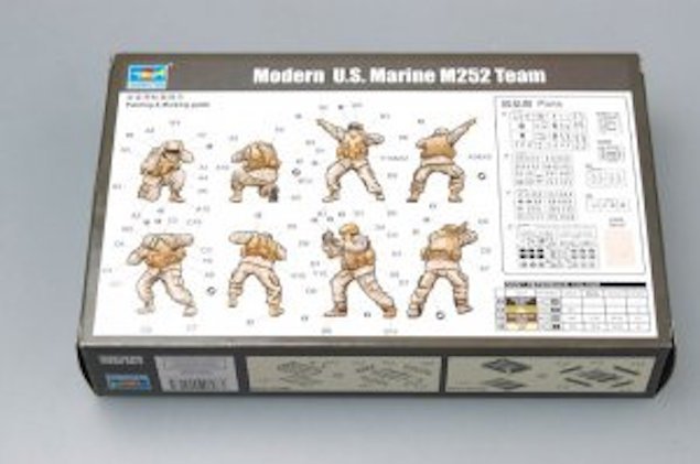 Trumpeter 00423 Modern US Marine M252 Mortar Team 1/35 – zdjęcie 3